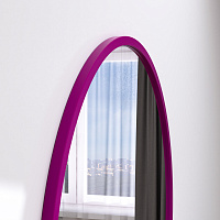 Круглое зеркало в МДФ раме RAL4006 — фото 2
