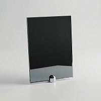 Зеркало Графит 4 мм (с обработкой кромки) — фото 4