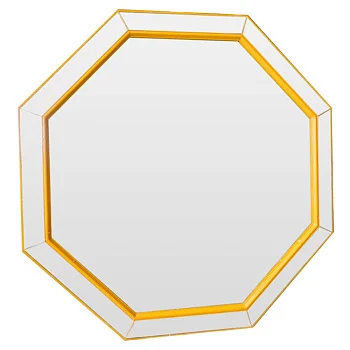 Зеркало «Yellow octagon»